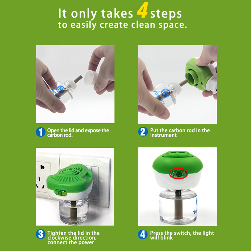 2023electric Mosquito Liquid Tasteless Repellent Household