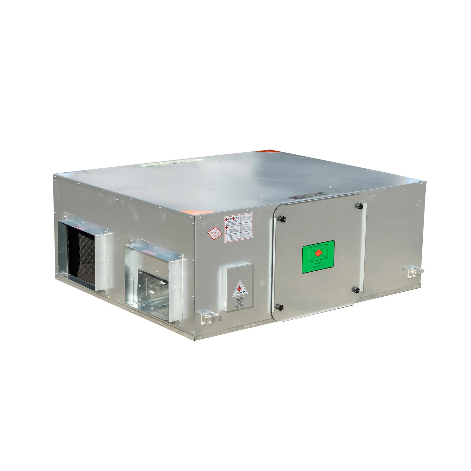 DC Brushless Erv Fresh Air Ventilator Quiet Operation Indoor Air Quality Improvement Solution