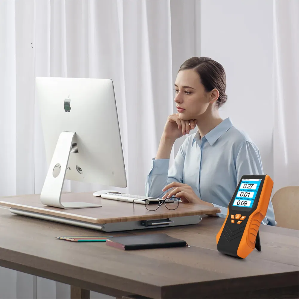 Indoor Air Quality Safety Device with High Precision Real-Time Radon Detector