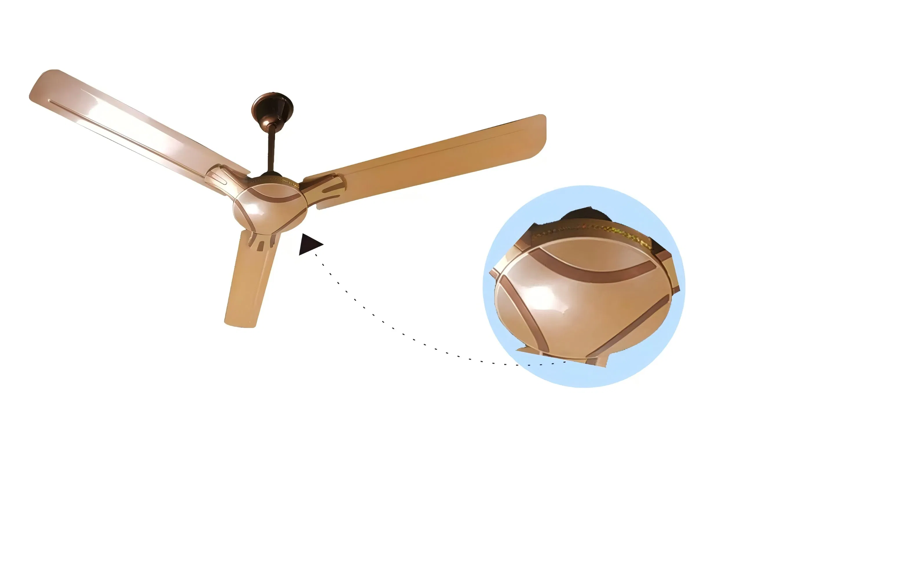 Solar Acdc 56inch Industrial AC Ceiling Fan Energy-Efficient Ceiling Fan