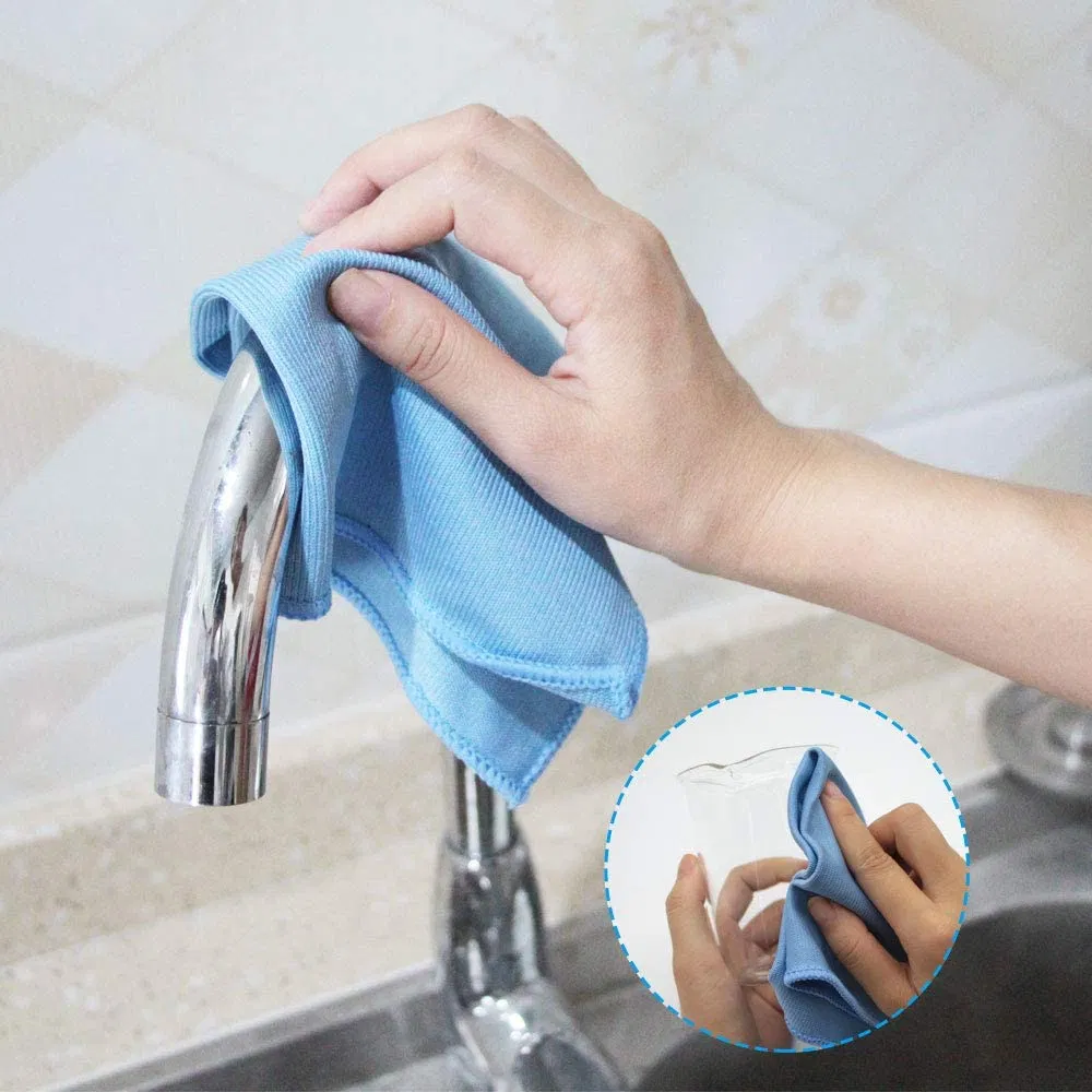 Reusable Microfiber Cloth for Glasses Cleaning