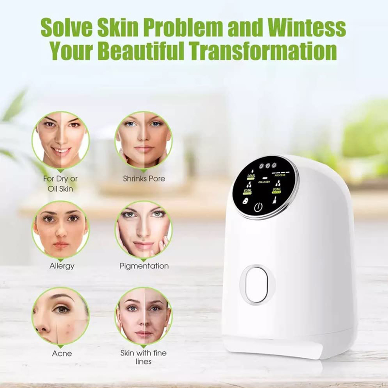 Portable Fruit Mask Maker for Skin with 1 Year Warranty