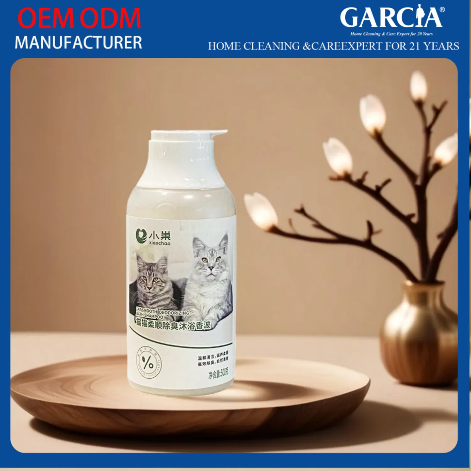 Vegan Pet Grooming Solution for Deep Cleaning and Refreshing Fur