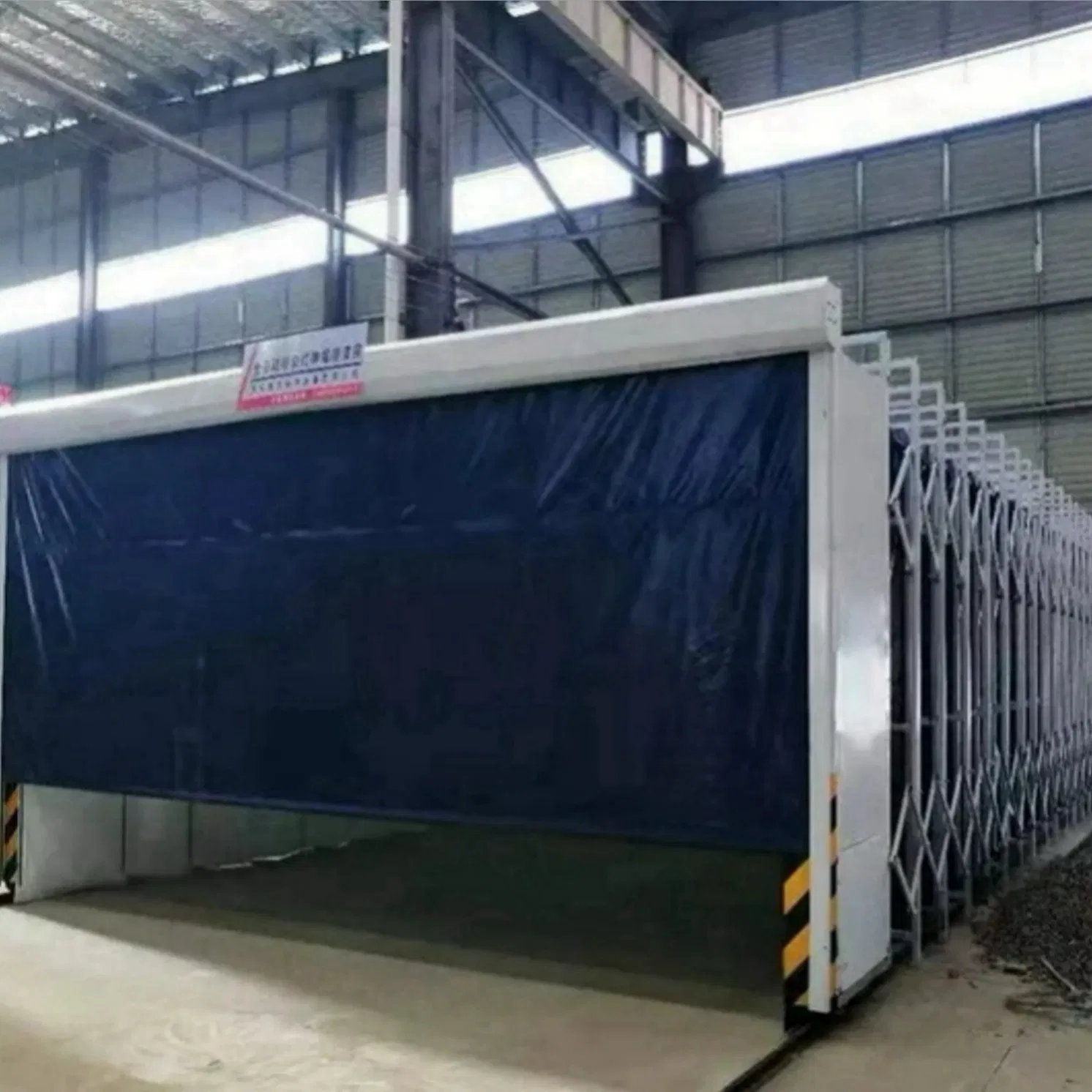Dry Type Retractable Spray Booth for Large Furniture Woodworking Eco-Friendly Mobile Painting Chamber CE Australia