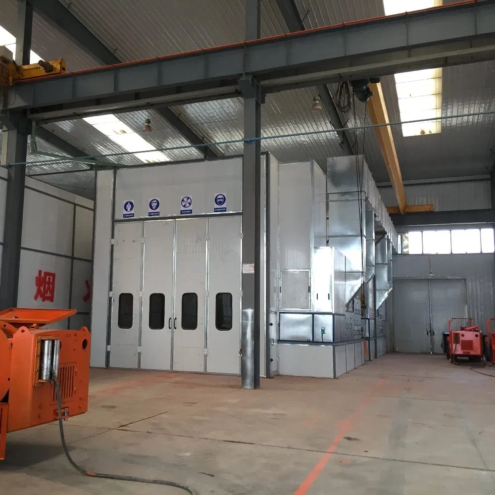 Advanced Water Curtain Spray Booth for Eco-Friendly Woodwork Coating