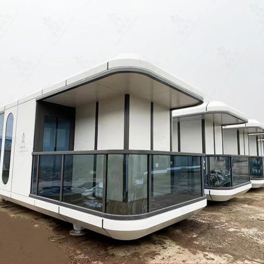 Dxh Prefab Living Luxury Garden Pod Modular Modern Container Homes Apple Cabin