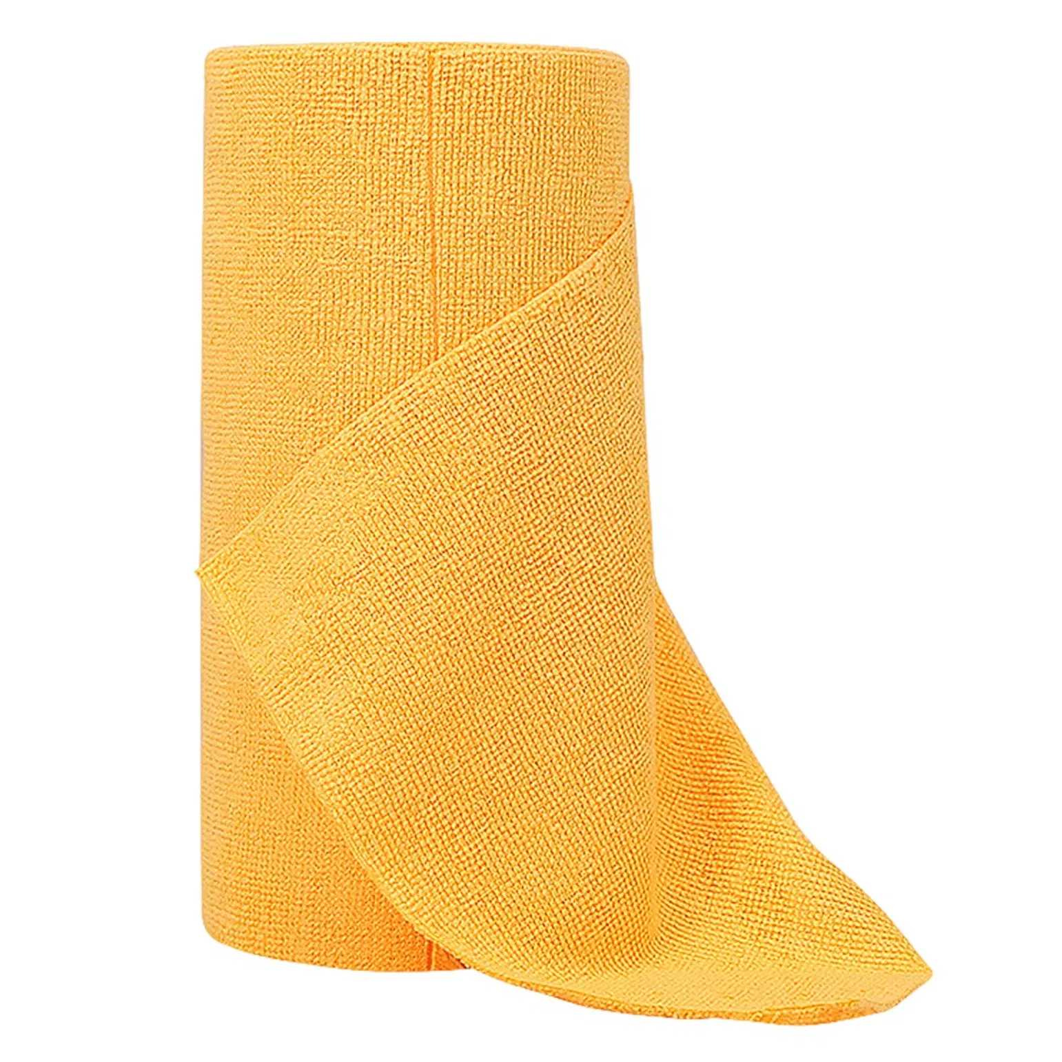 Microfiber Plain Style Reusable Cleaning Cloth Roll for Bathroom Car Kitchen Usage