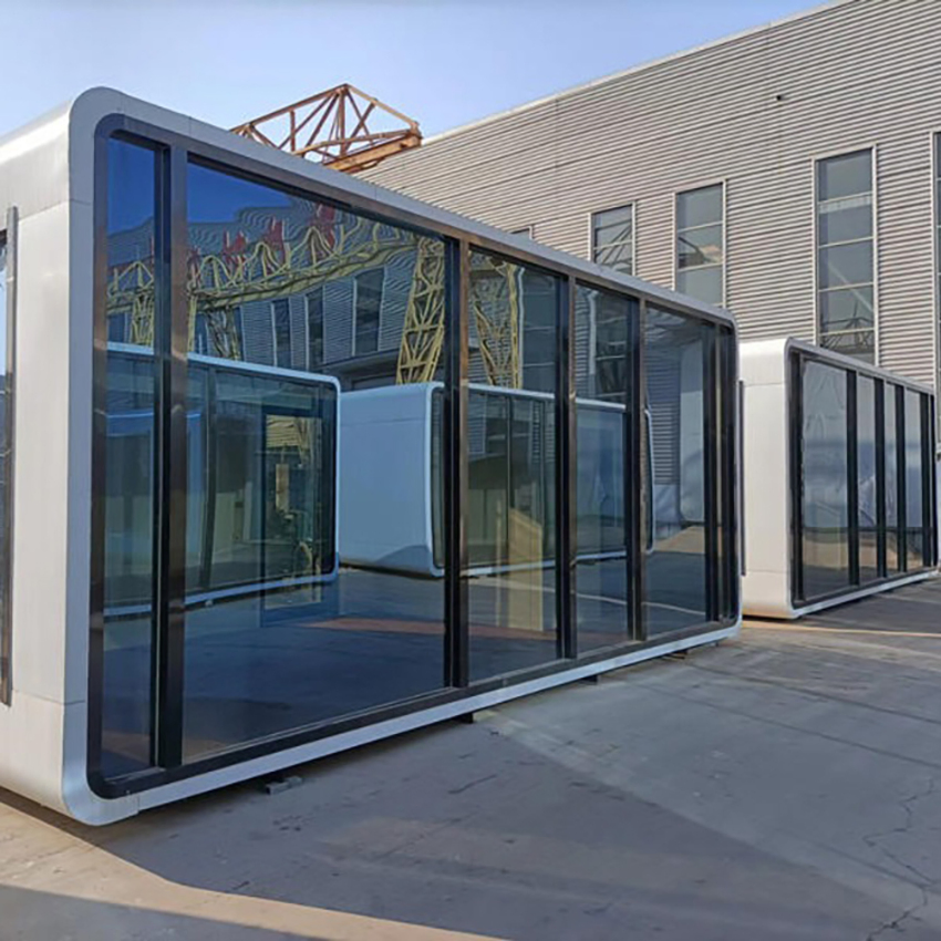 Dxh Custom Outdoor Customized Indoor Container Home Pod Movable Apple Cabin