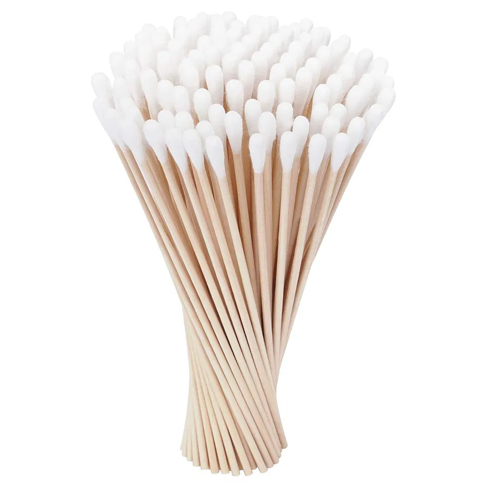 Biodegradable Cotton Swabs Natural Bamboo Wood Stick Daily Ear Cleaning Coton Tige for Baby Care