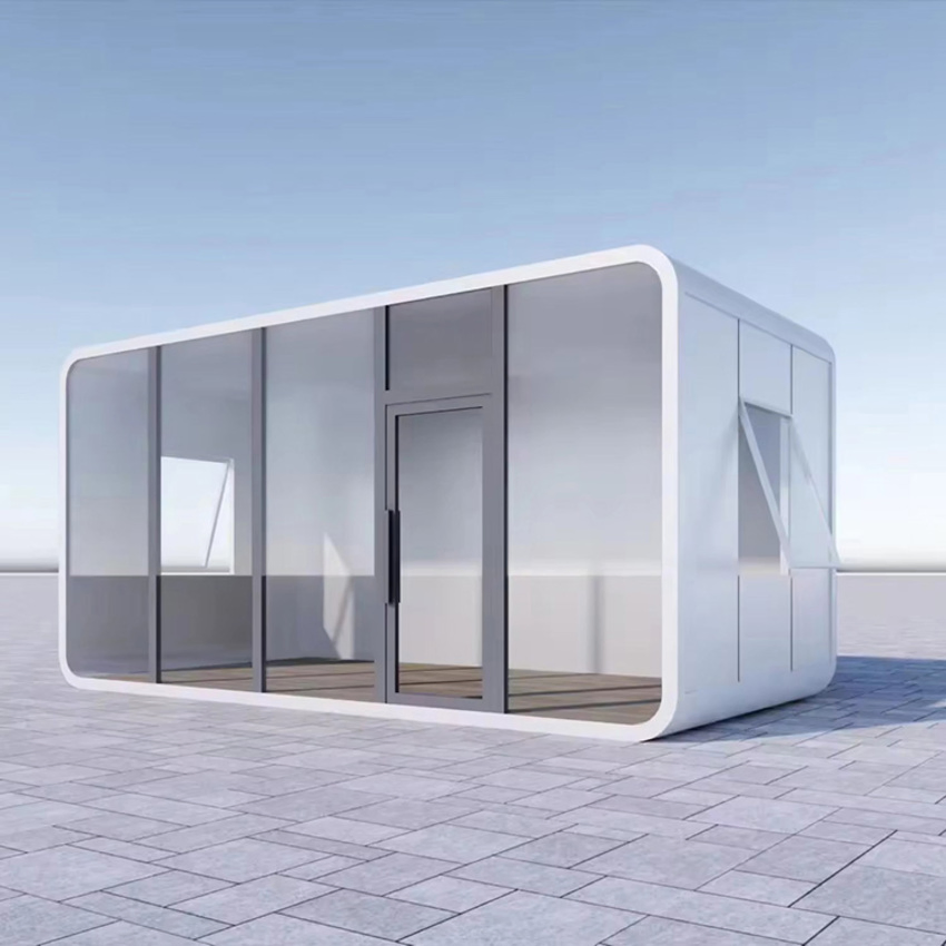 Dxh Low Cost Prefab Container Module Capsule Home Apple Cabin for Sale