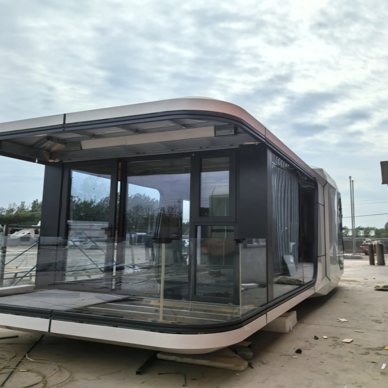 Modern Innovative Design Space Pod Relocatable Modular Home Sustainable