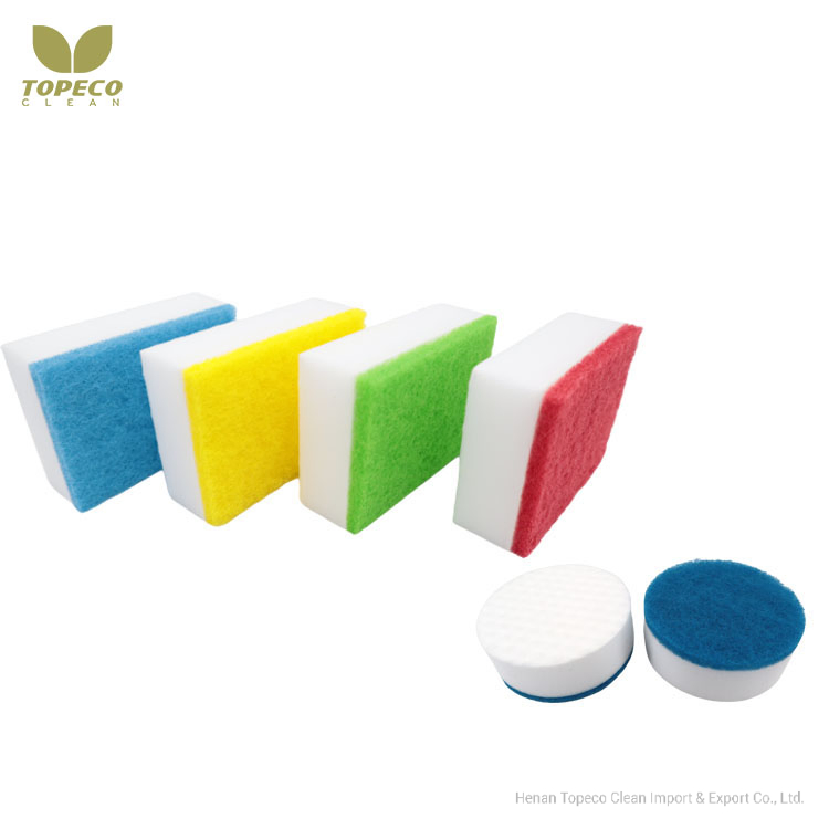 Topeco Colorful Melamine Furniture Cleaning Foam Sponge Durable From China