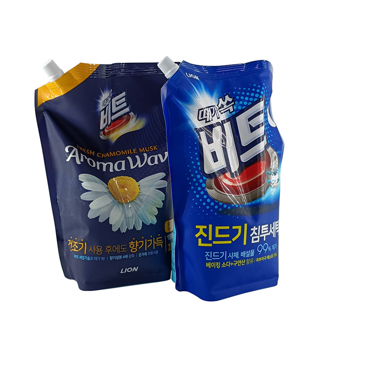 2L Liquid Soap Laundry Detergent Stand up Spout Pouch Doypack