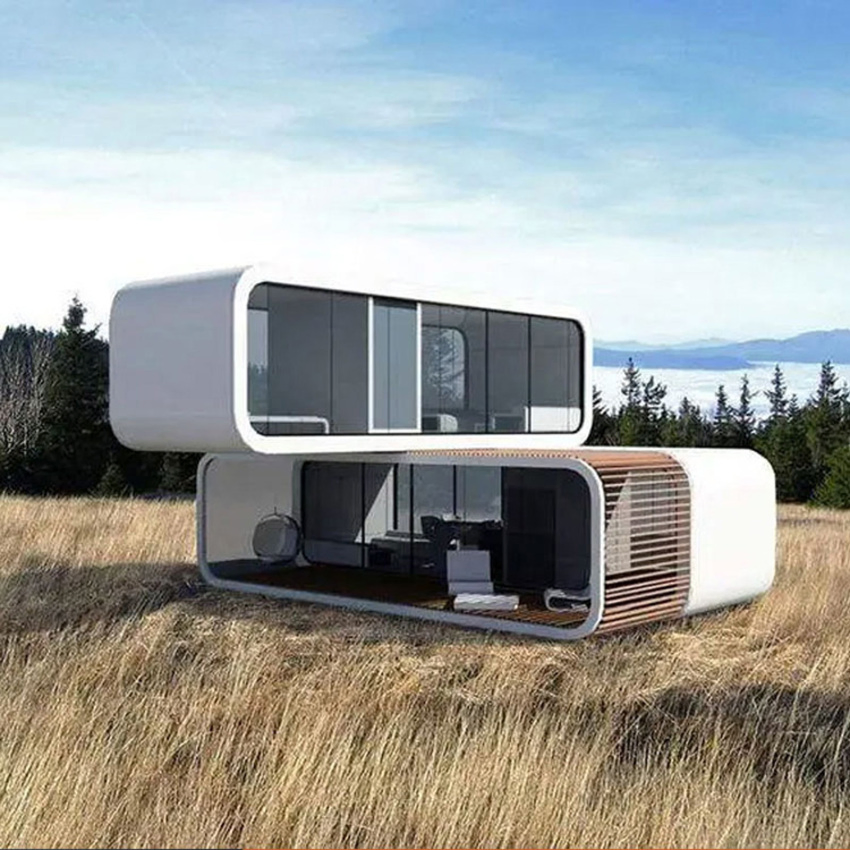 Detachable Villa Hotel Office Container House Capsule Prefabricated Apple Cabin Hut Home