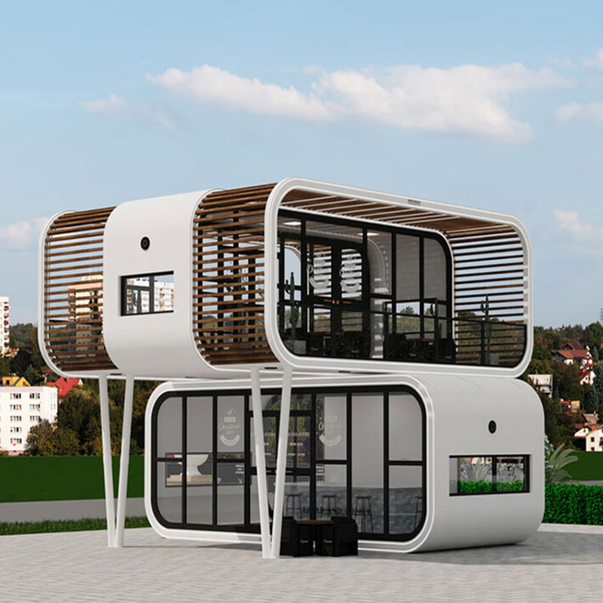 Wholesale Hotel Villa Office Custom Prefabricated Capsule Home Apple Cabin for Thailand