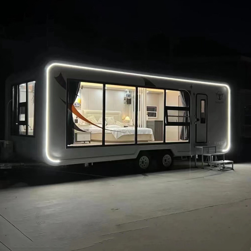 Dxh Factory Custom 20FT Prefabricated Office Pod Waterproof Container Home Apple Cabin