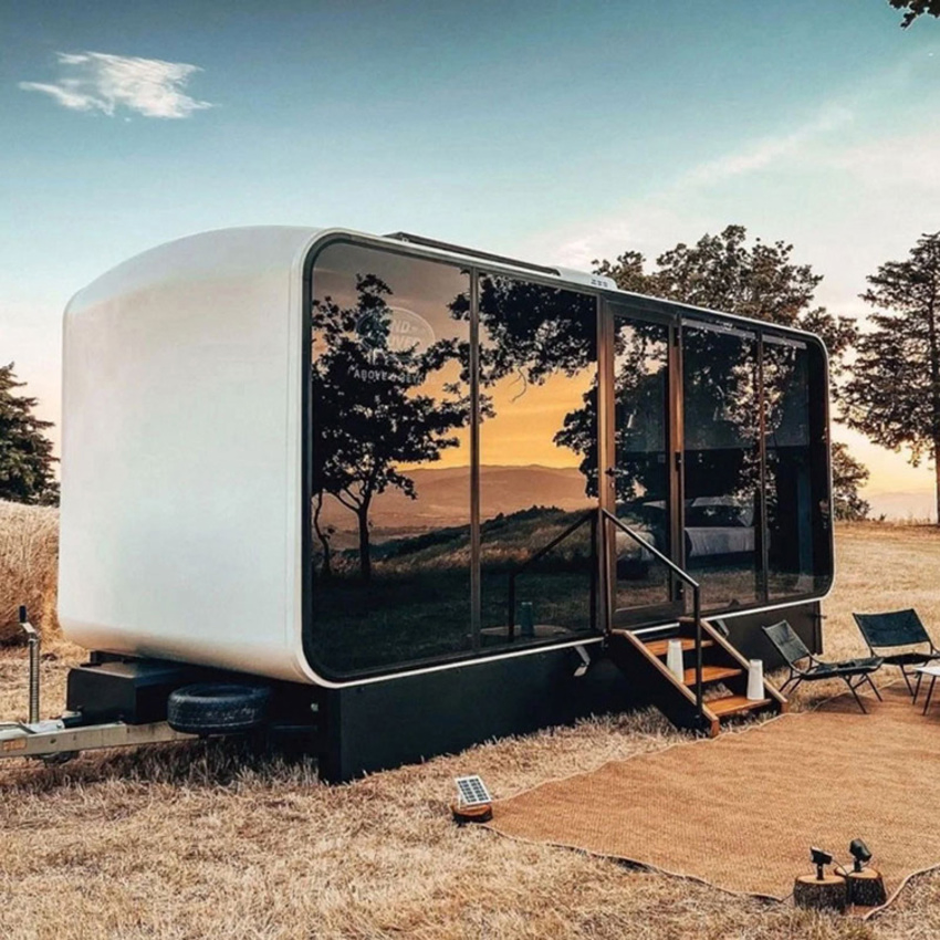 Prefab Detachable Container House Apple Capsule Office Tiny Cabin Office Pod Home