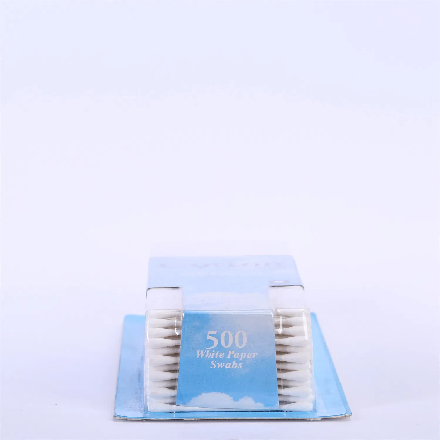 Wholesale Cotton Swabs Biodegradable Paper Stick Cotton Buds Ear Cleaning Qtips in Blister Card
