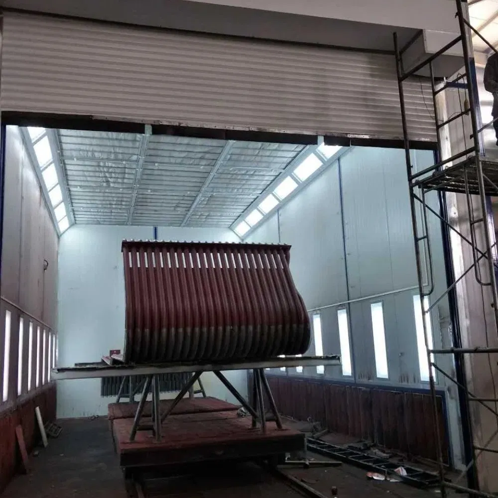 Advanced Water Curtain Spray Booth for Eco-Friendly Woodwork Coating
