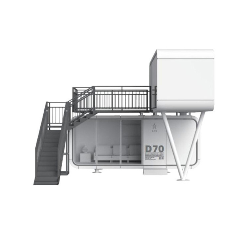 Dxh Custom Design Prefab House Import Prefabricated Capsule Home Kit Apple Cabin