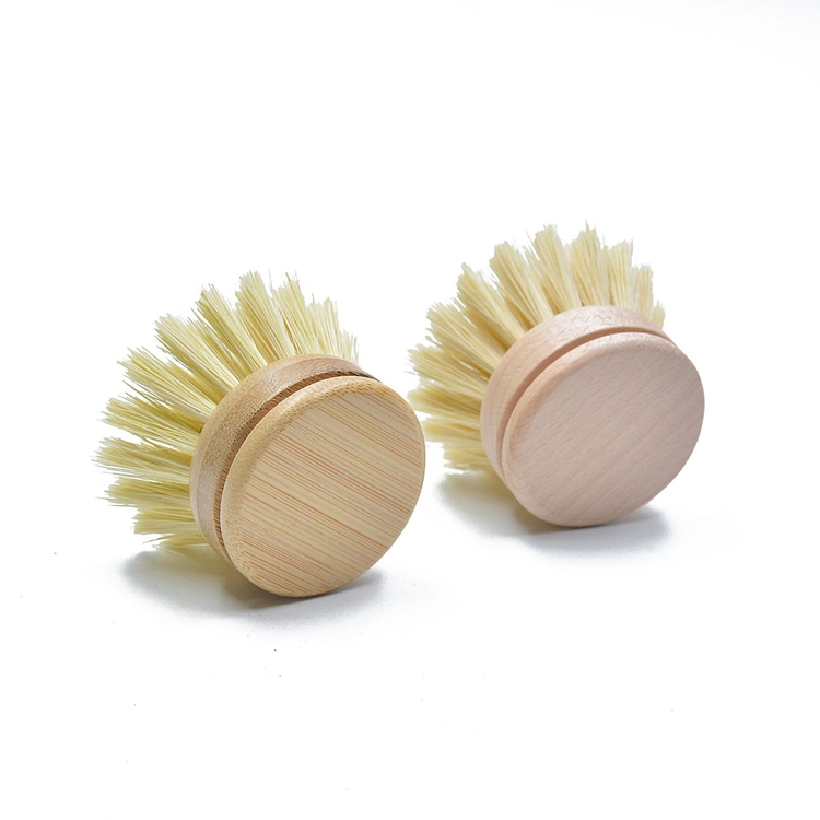 100% Biodegradable Zero Waste Natural Eco Friendly Wooden Wood Bamboo Pot Pan Cup Dish Bottle Kitchen Cleaning Brush