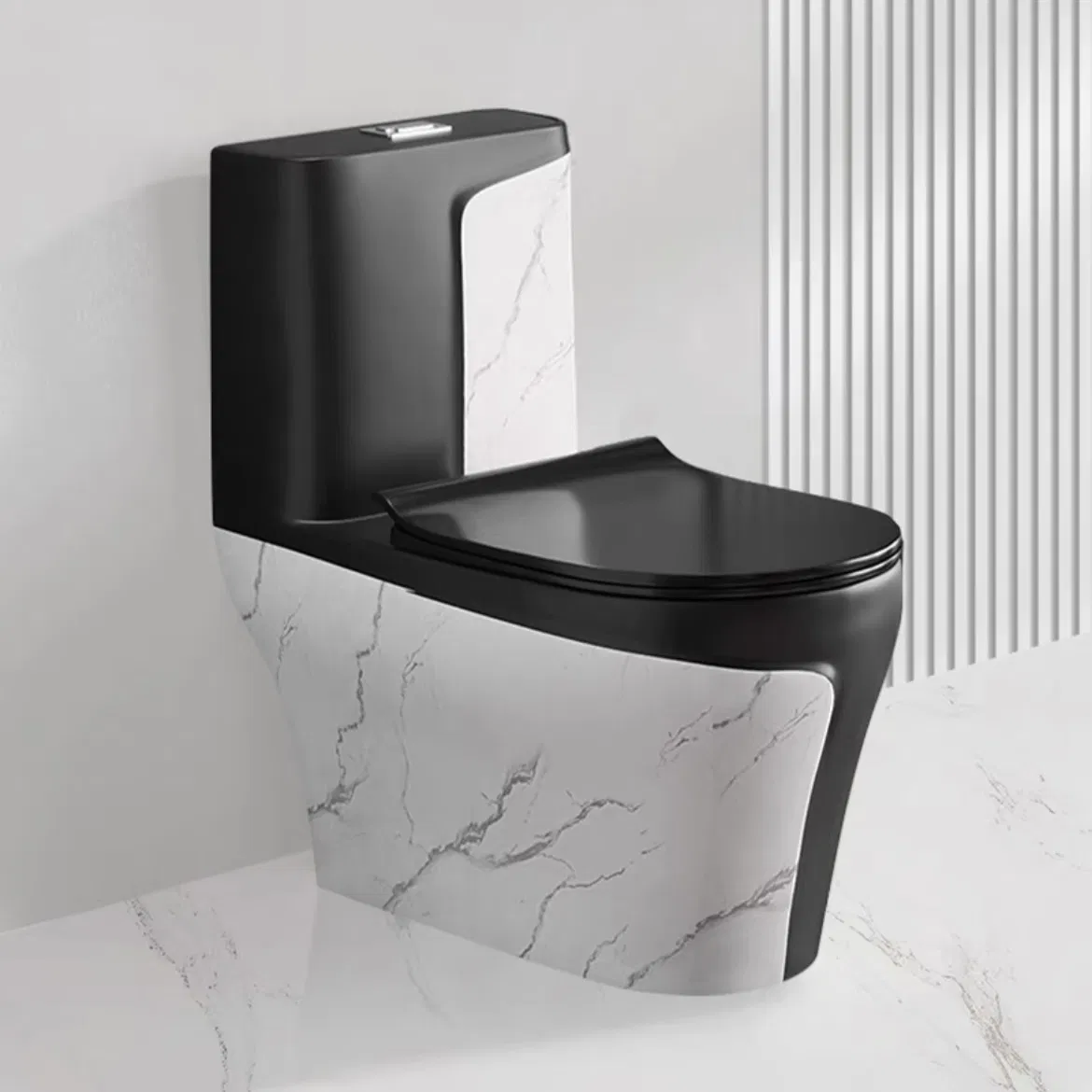 Hot Selling Bathroom Wc Inodoros Water Closet Custom Gold Green Marble Sanitarios Commode Color Wc Toilet