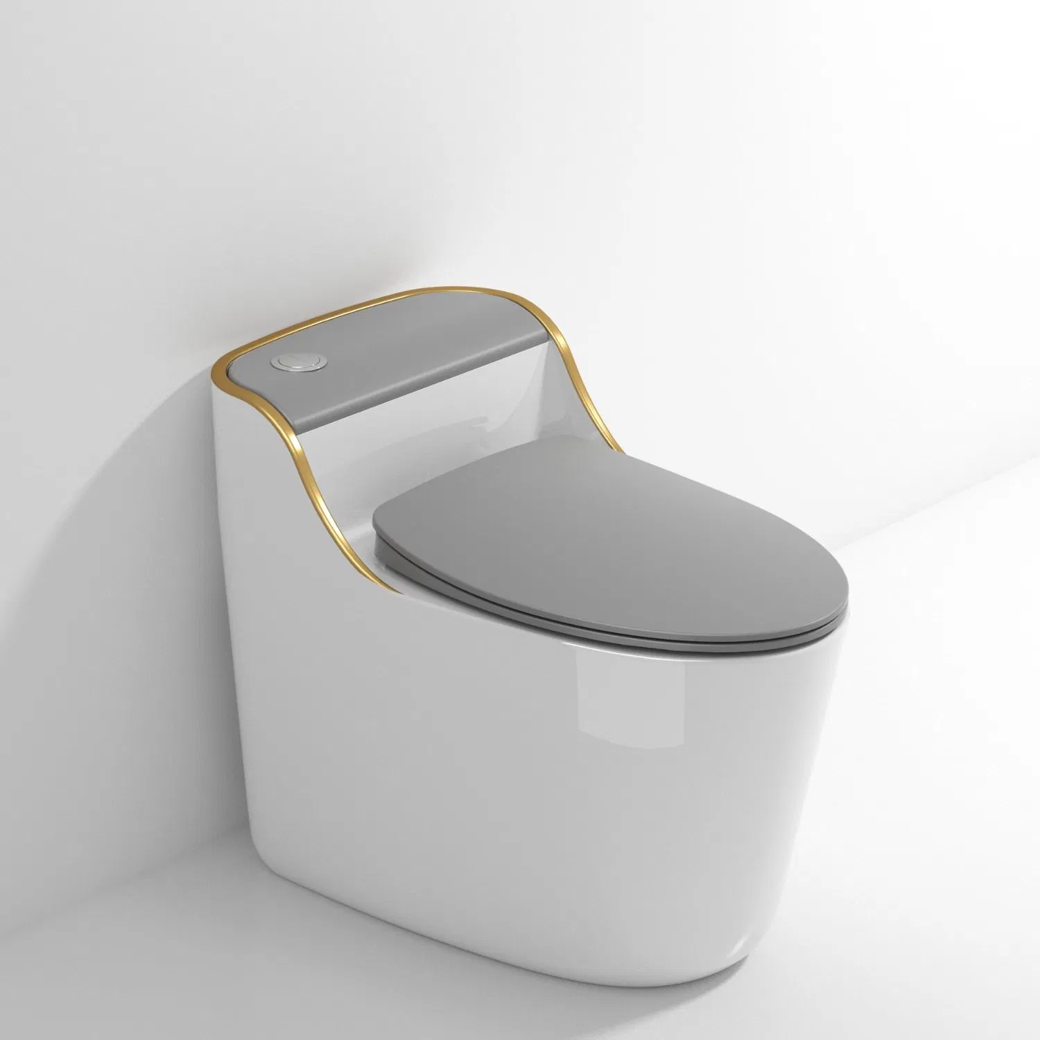 Sanitary War Bathroom Wc Ceramic Green Blue Water Closet Bowl Floor Mounted Porcelain Matt Black One Piece Toilet