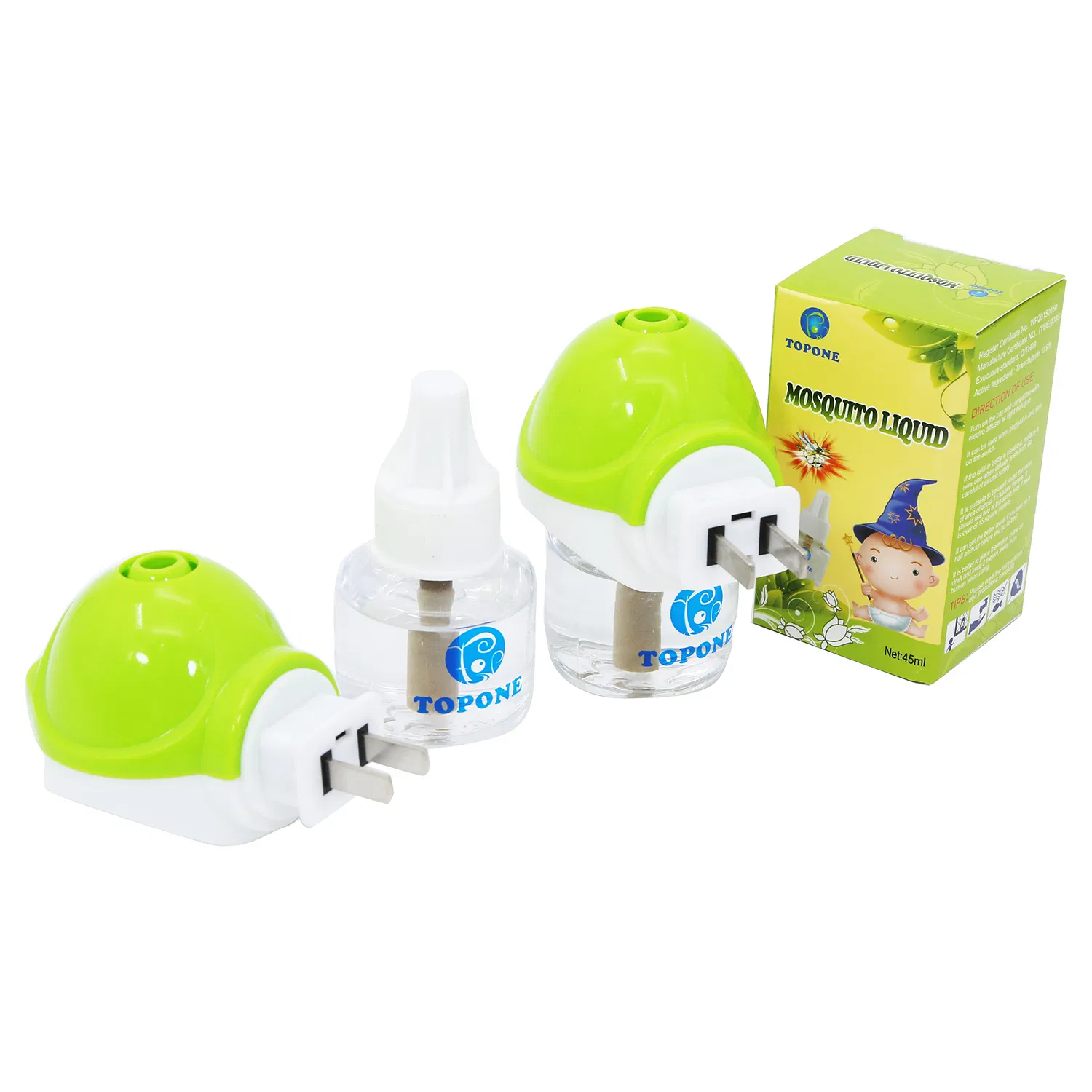 45ml Efficient Natural Electric Mosquito Repellent Combined with Electric Heating Head Sold