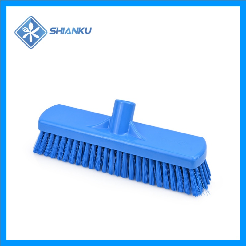 Shianku Food Grade Industrial Workshop Hard Bristle Floor Cleaning Scrubber Brush