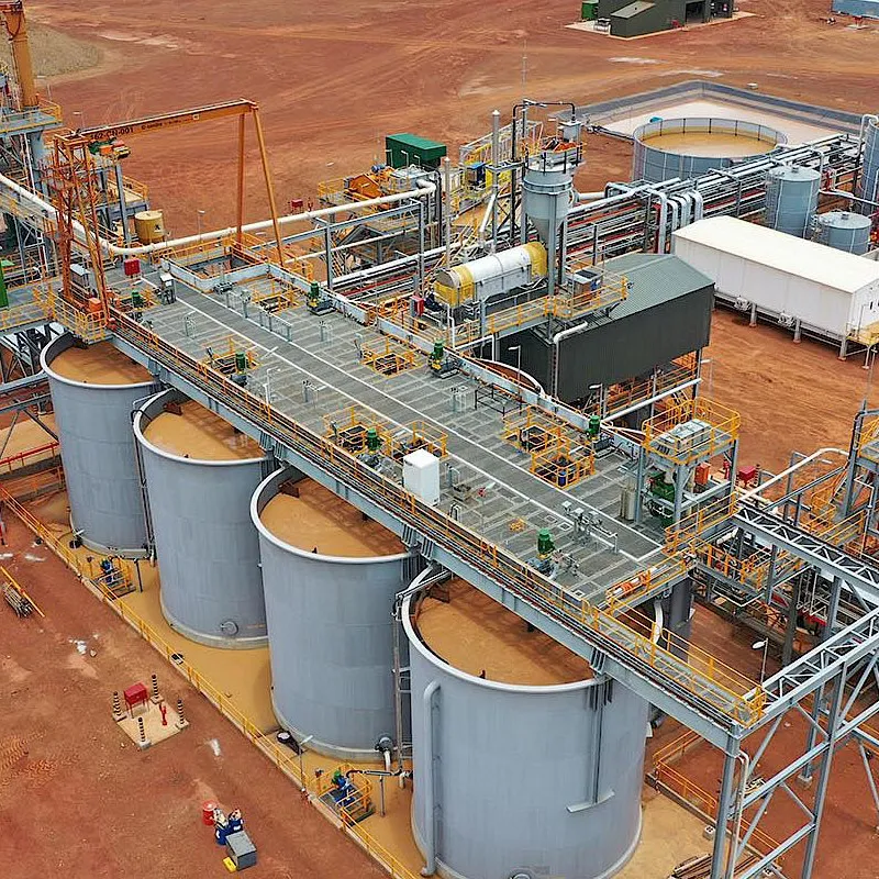 Factory Price for 50tpd-1000tpd Activated Carbon Leaching Cil Gold CIP Processing Plant