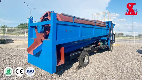 Gold Mobile Trommel Screen