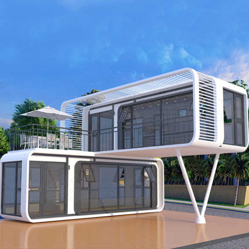Detachable Villa Hotel Office Container House Capsule Prefabricated Apple Cabin Hut Home