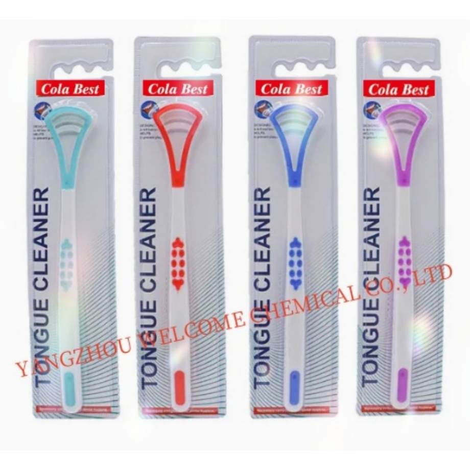 Customize Biodegradable Deep-Cleaning Tongue Brush for Motel Room