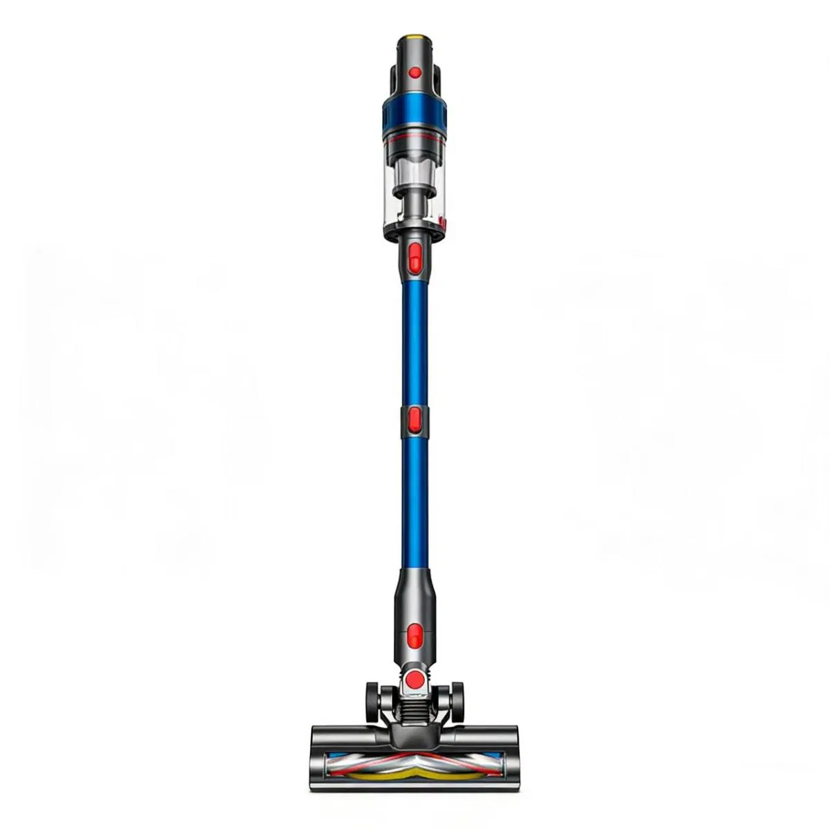 Anti-Tangle Floor Brush Green LED Vacuum Cleaner