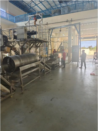Eco-Friendly Packing Production Line Biodegradable Filler Machine From Corn/Tapioca Starch Sustainable Packaging Solution