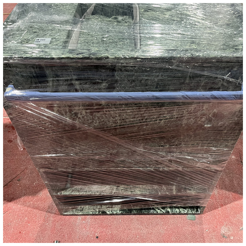 Verde Alpi Dark Green Pedestal Bathroom Vanity Sinks