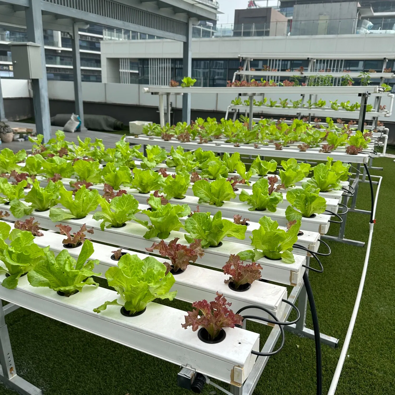 Rolling Glide Rack Nft Vertical Hydroponics System Hydroponics Shelves System