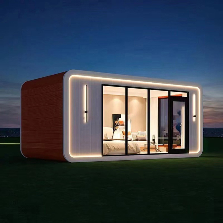 Dxh Factory Custom Office Pod Prefabricated Prefab Container Capsule Home Aple Cabin