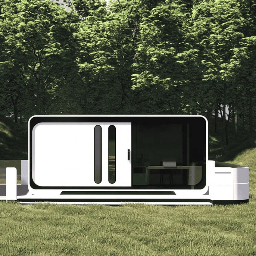 Outdoor House Living Modern Villa Apple Pod Space Capsule Modular Prefabricated Home
