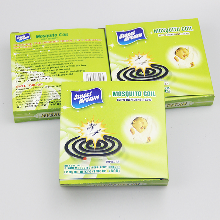 Good Quality Black Mosquito Coil Eco-Friendly Smokeless Mosquito Killer Coil with OEM