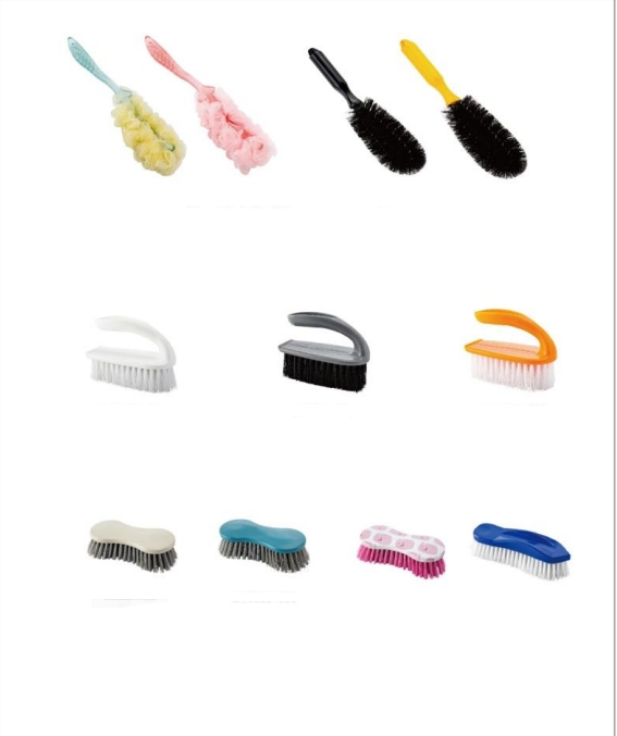 Household Cheap Basic Kitchen Dish Washing Scrubbing Sink Cleaning Brush with Long-Handle