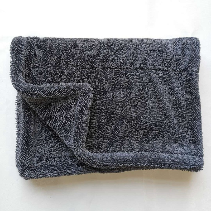 Reusable Washable Water Absorption Custom Thick Microfiber High Wrap Pile Quick Dry Household Car Cleaning Cloth