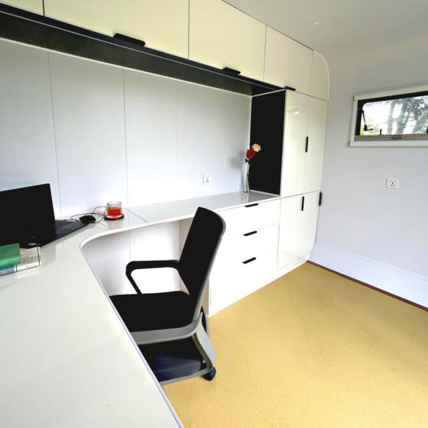 Dxh Custom Design Prefab House Import Prefabricated Capsule Home Kit Apple Cabin