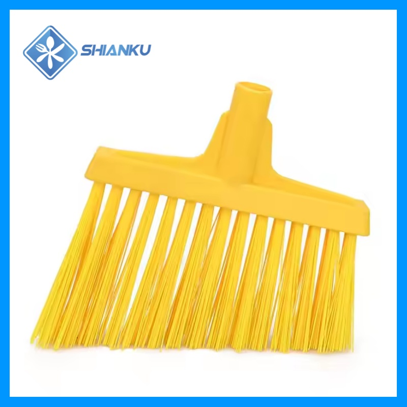 Shianku Wholesaler Food Grade Hard Bristle Plastic Broom Head