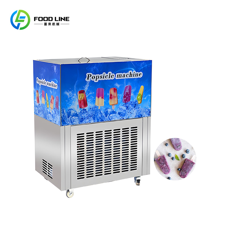 Industrial Mass Production Beverage Shop Popsicle Ice Pop Making Machine