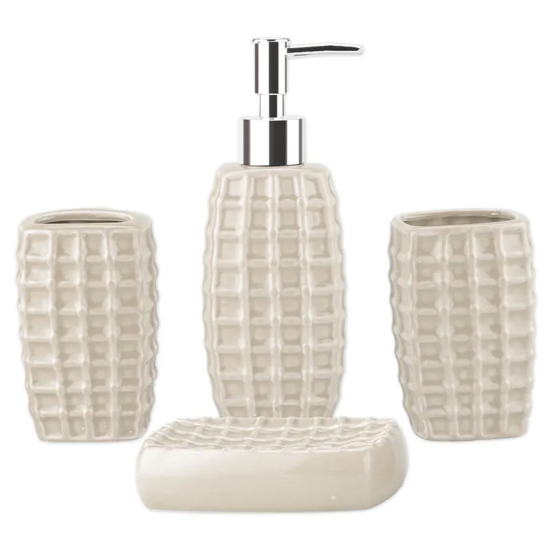 Ceramic Bathroom Set View