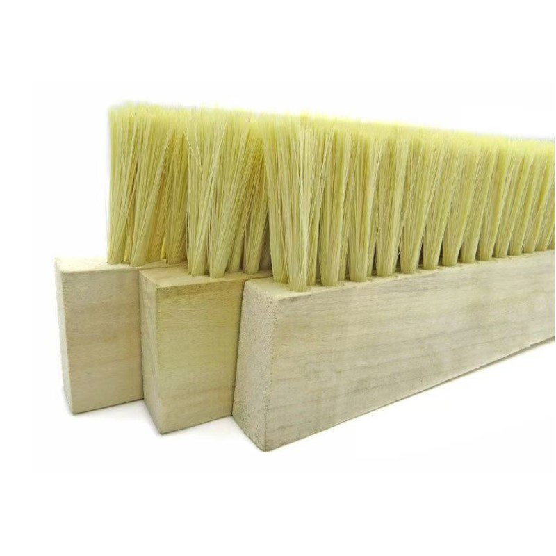 OEM Size Eco Friendly Natural Cleaning Brush Flour Wood Brush with Super-Polymer Materials