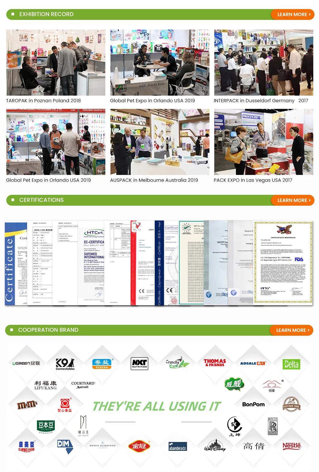 Spout Bag Display 11