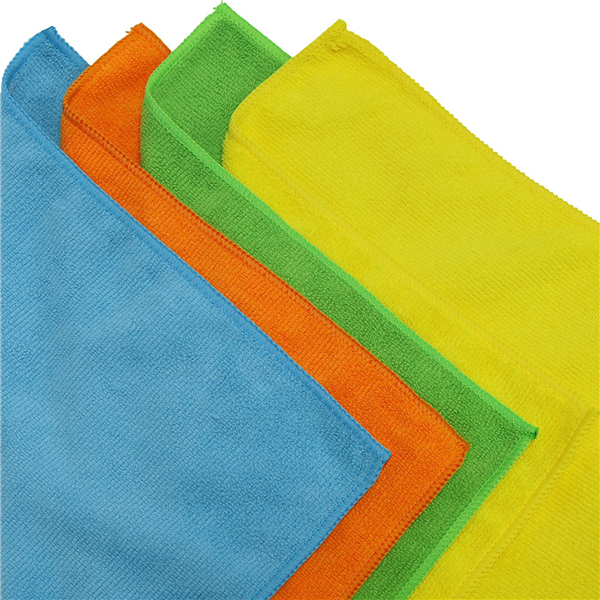 40X40cm 200-400GSM Microfibre Towel Car Microfiber Cleaning Cloth