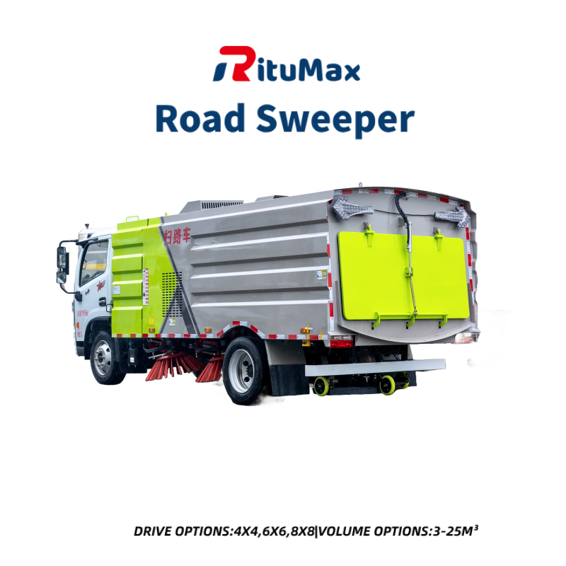 Eco-Friendly Urban Street Cleaning Vehicle for Sustainable Sanitation Solutions